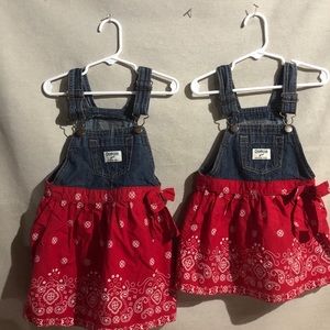 OshKosh B’Gosh toddler jumpers
